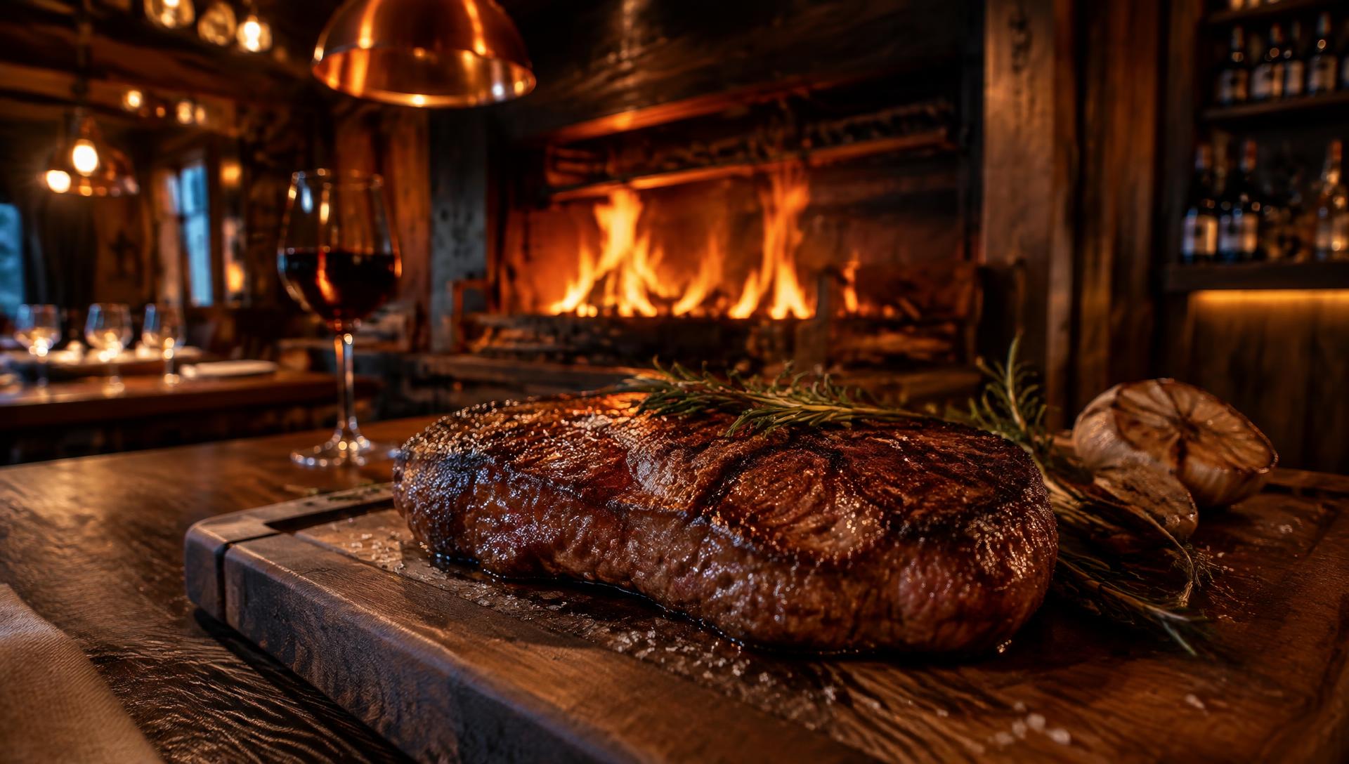 Steak vom Grill
